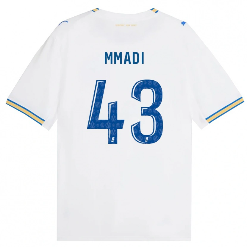 Danxen Bambino Maglia Tadjidine Mmadi #43 Blu Schiarente Bianco Kit Gara Home 2026/27 Maglietta