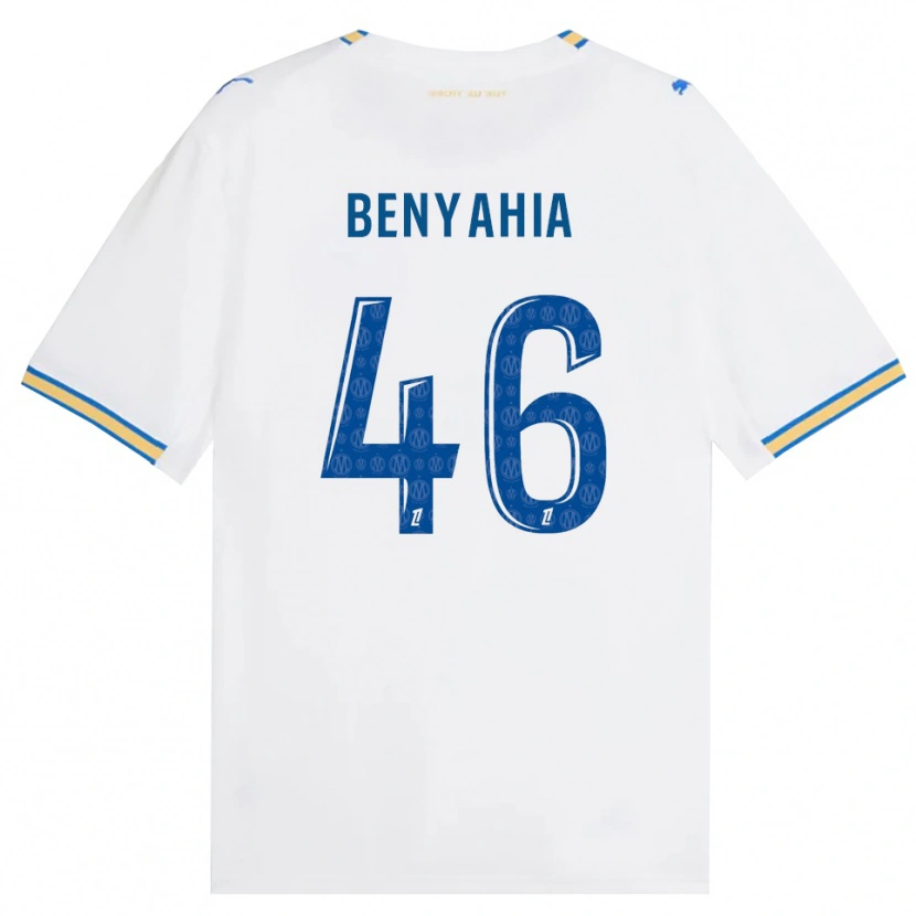 Danxen Bambino Maglia Aylan Benyahia-Tani #46 Blu Schiarente Bianco Kit Gara Home 2026/27 Maglietta