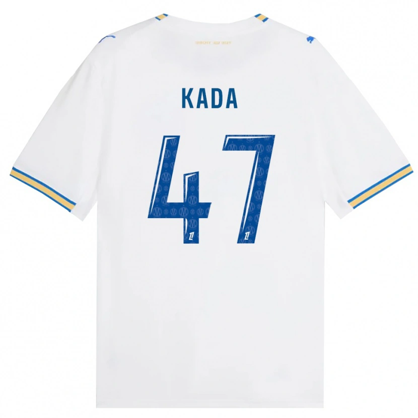 Danxen Bambino Maglia Joakim Kada #47 Blu Schiarente Bianco Kit Gara Home 2026/27 Maglietta