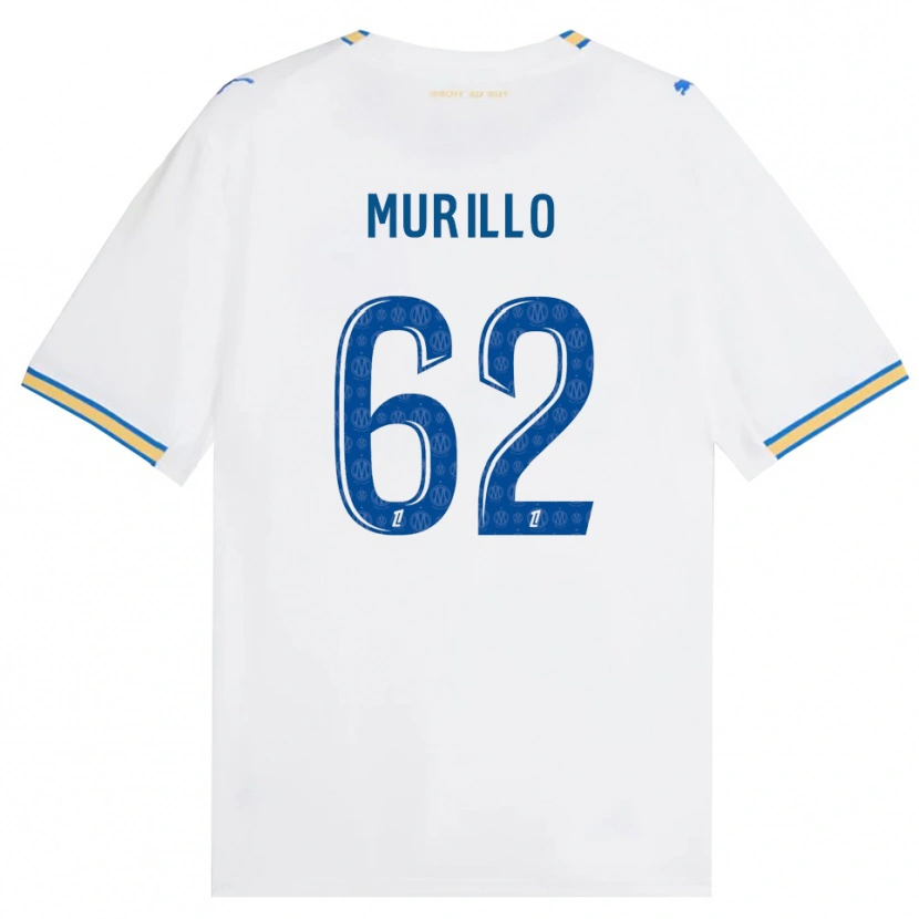 Danxen Bambino Maglia Amir Murillo #62 Blu Schiarente Bianco Kit Gara Home 2026/27 Maglietta