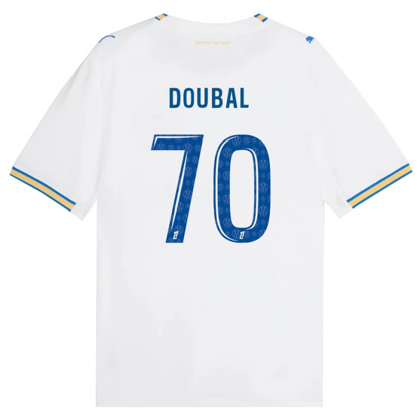 Danxen Bambino Maglia Anis Doubal #70 Blu Schiarente Bianco Kit Gara Home 2026/27 Maglietta