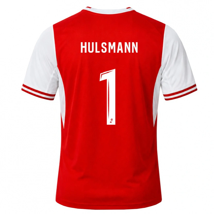 Danxen Bambino Maglia Tom Ritzy Hülsmann #1 Rosso Bianco Kit Gara Home 2026/27 Maglietta