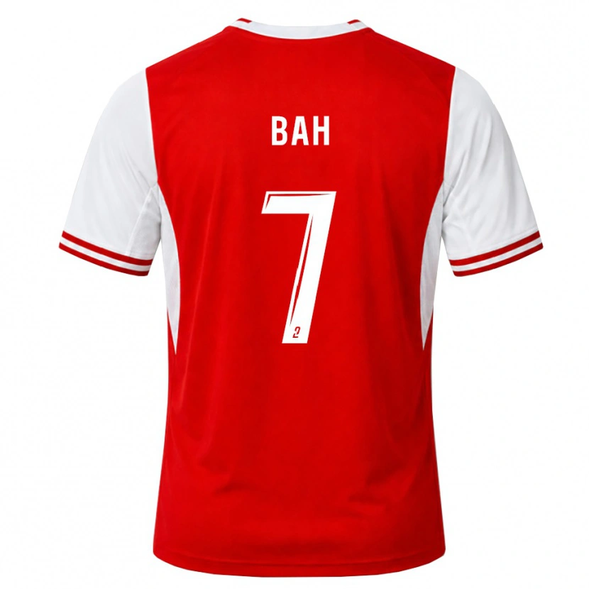 Danxen Bambino Maglia Therno Bah #7 Rosso Bianco Kit Gara Home 2026/27 Maglietta
