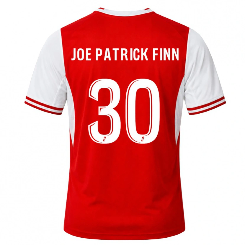 Danxen Bambino Maglia John Patrick #30 Rosso Bianco Kit Gara Home 2026/27 Maglietta