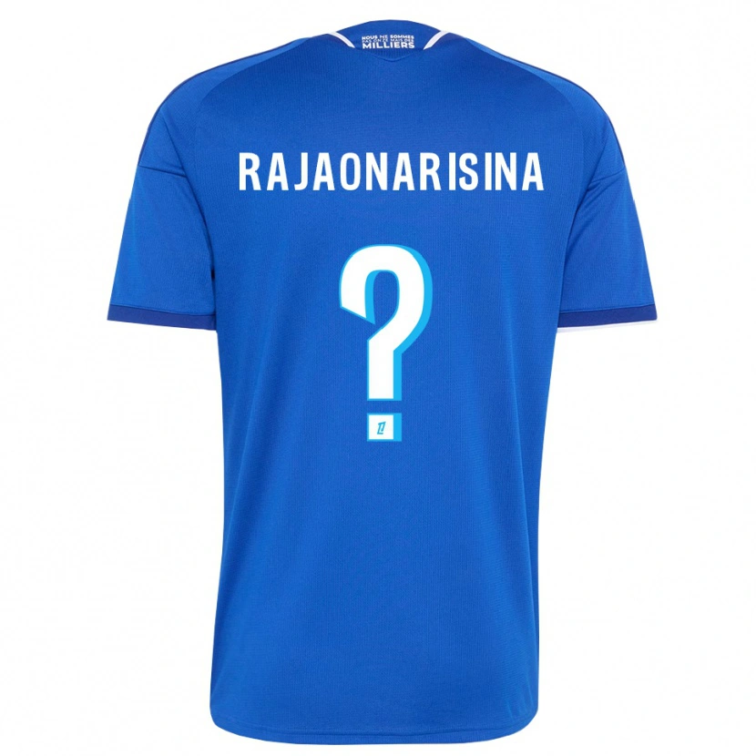 Danxen Bambino Maglia Noah Rajaonarisina #0 Blu Reale Bianco Kit Gara Home 2026/27 Maglietta