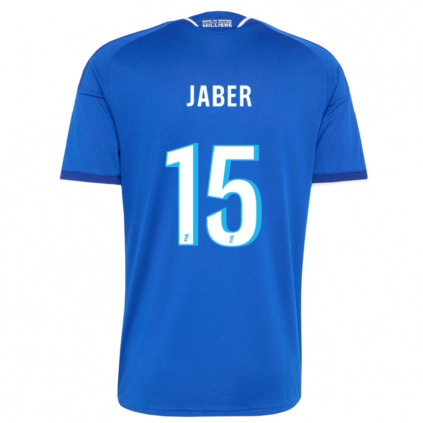 Danxen Bambino Maglia Wissem Jaber #15 Blu Reale Bianco Kit Gara Home 2026/27 Maglietta