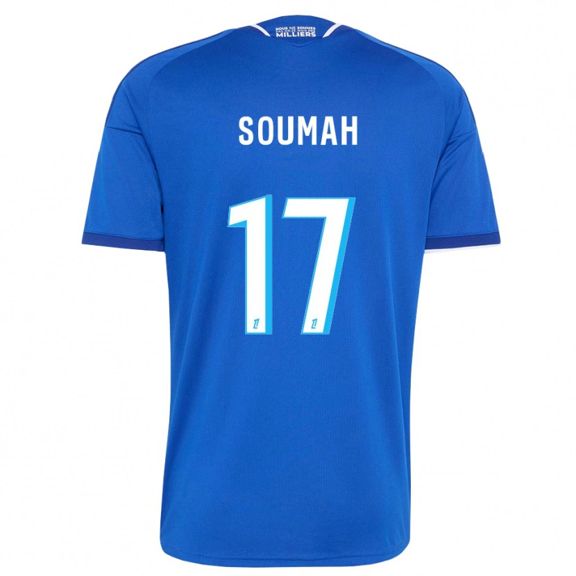Danxen Bambino Maglia Malick Soumah #17 Blu Reale Bianco Kit Gara Home 2026/27 Maglietta