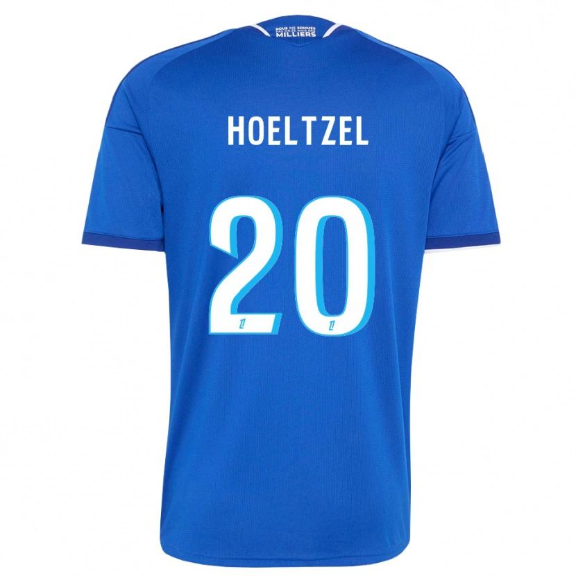 Danxen Bambino Maglia Mégane Hoeltzel #20 Blu Reale Bianco Kit Gara Home 2026/27 Maglietta