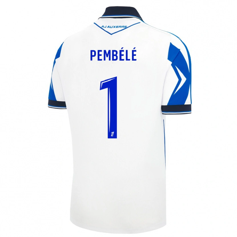 Danxen Bambino Maglia Willange Pembélé #1 Nero Bianco Blu Kit Gara Home 2026/27 Maglietta