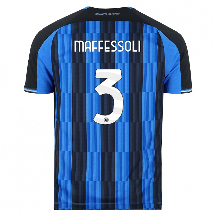 Danxen Bambino Maglia Manuel Maffessoli #3 Blu Nero Rosso Kit Gara Home 2026/27 Maglietta
