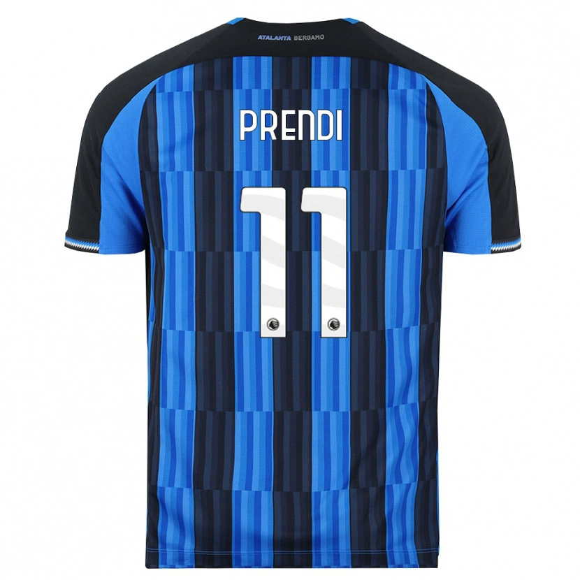 Danxen Bambino Maglia Samuel Prendi #11 Blu Nero Rosso Kit Gara Home 2026/27 Maglietta