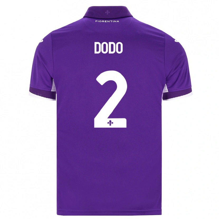 Danxen Bambino Maglia Dodô #2 Viola Bianco Rosa Kit Gara Home 2026/27 Maglietta