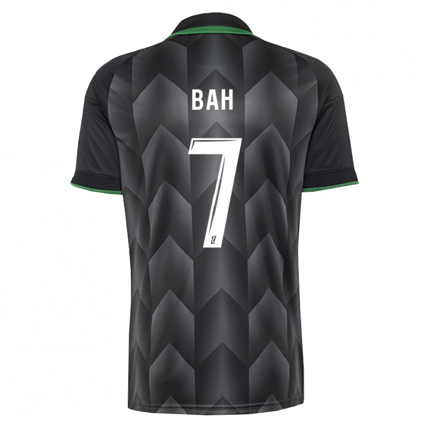 Danxen Bambino Maglia Alpha Bah #7 Verde Bianco Nero Kit Gara Away 2026/27 Maglietta