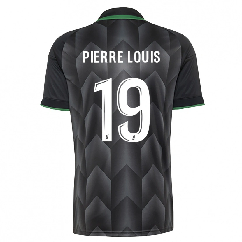 Danxen Bambino Maglia Dayana Pierre-Louis #19 Verde Bianco Nero Kit Gara Away 2026/27 Maglietta