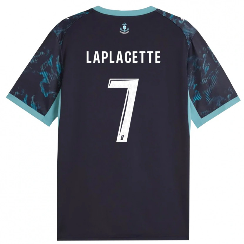Danxen Bambino Maglia Tess Laplacette #7 Turchese Pallido Bianco Nero Kit Gara Away 2026/27 Maglietta