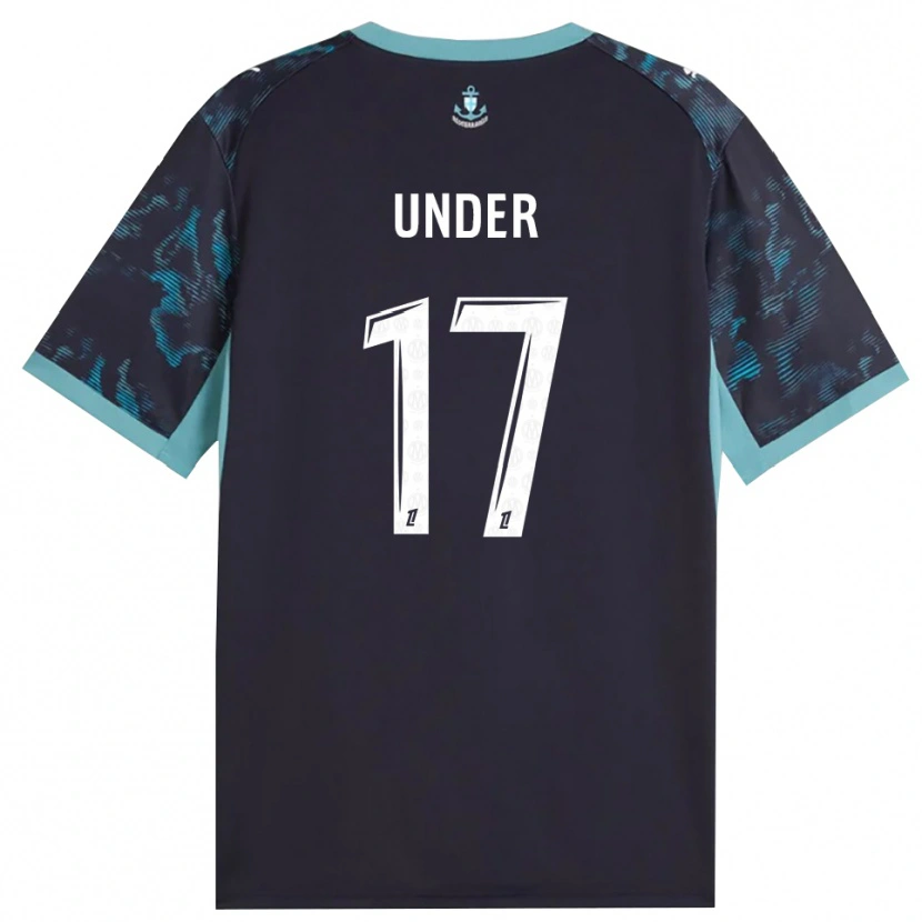 Danxen Bambino Maglia Cengiz Under #17 Turchese Pallido Bianco Nero Kit Gara Away 2026/27 Maglietta