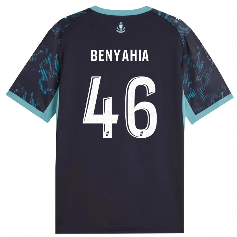 Danxen Bambino Maglia Aylan Benyahia-Tani #46 Turchese Pallido Bianco Nero Kit Gara Away 2026/27 Maglietta