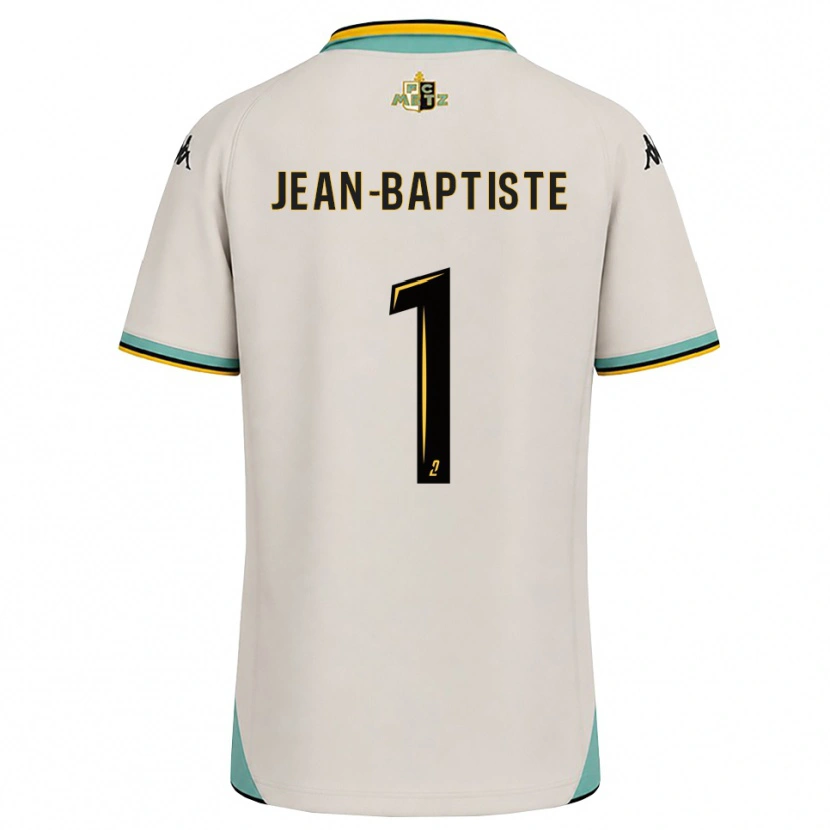 Danxen Bambino Maglia Romain Jean-Baptiste #1 Bianco Floreale Nero Kit Gara Away 2026/27 Maglietta