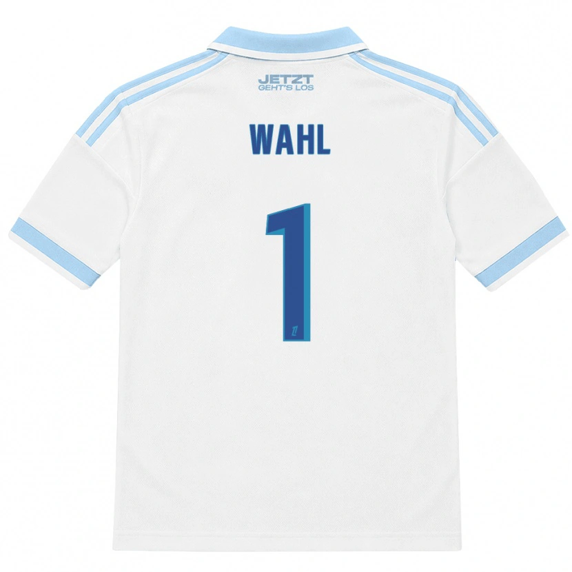 Danxen Bambino Maglia Manon Wahl #1 Azzurro Chiaro Bianco Rosso Kit Gara Away 2026/27 Maglietta