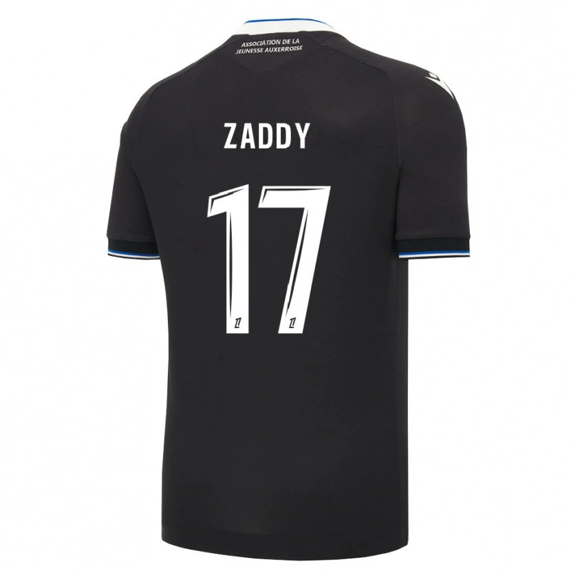 Danxen Bambino Maglia Yvan Zaddy #17 Nero Blu Bianco Kit Gara Away 2026/27 Maglietta