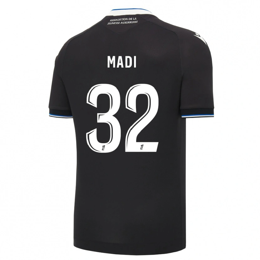 Danxen Bambino Maglia Kylian Madi #32 Nero Blu Bianco Kit Gara Away 2026/27 Maglietta