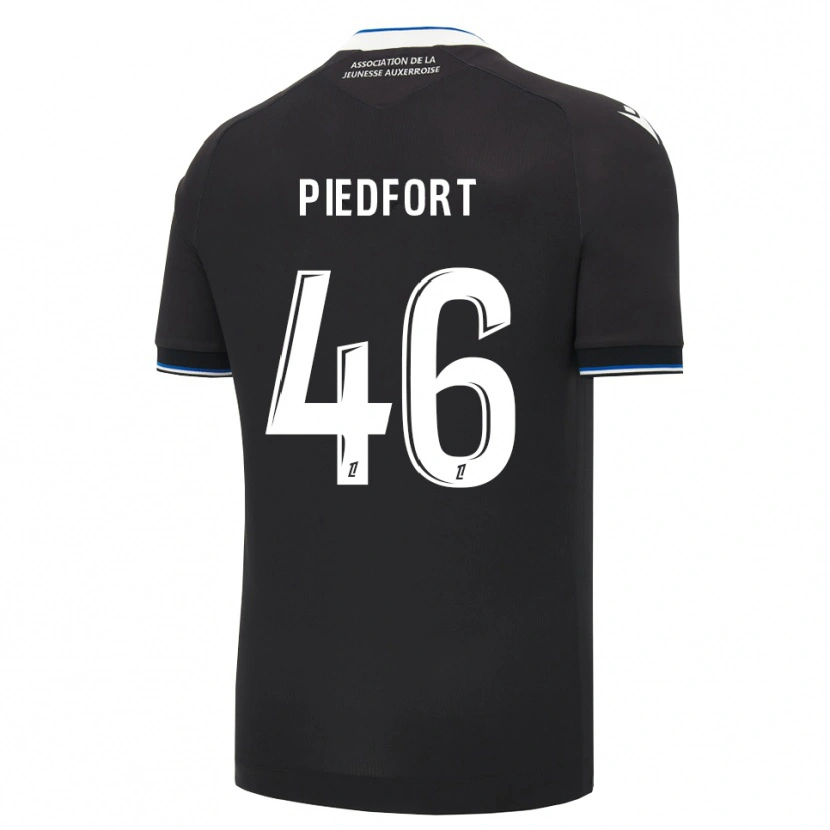 Danxen Bambino Maglia Arthur Piedfort #46 Nero Blu Bianco Kit Gara Away 2026/27 Maglietta
