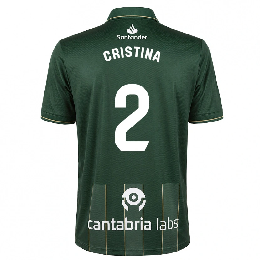Danxen Bambino Maglia Cristina Muñoz García #2 Grigio Ardesia Scuro Bianco Kit Gara Away 2026/27 Maglietta