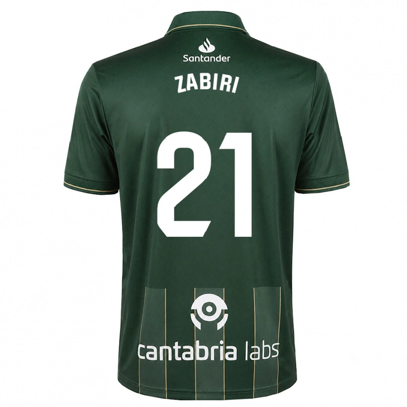 Danxen Bambino Maglia Yassir Zabiri #21 Grigio Ardesia Scuro Bianco Kit Gara Away 2026/27 Maglietta