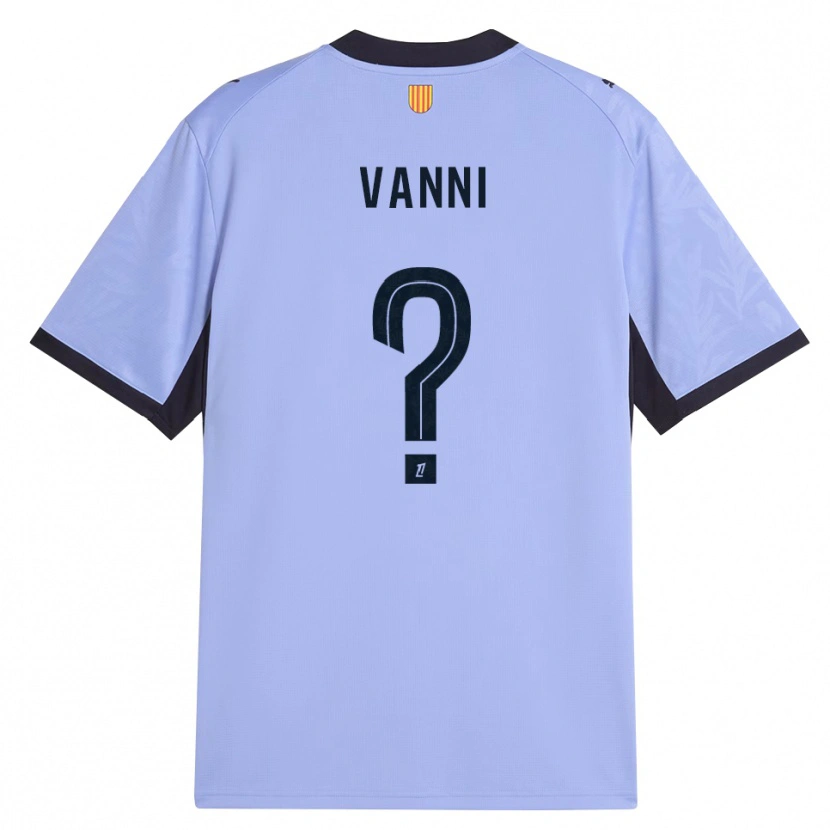 Danxen Bambino Maglia Fabio Vanni #0 Lavanda Nero Kit Gara Third 2026/27 Maglietta