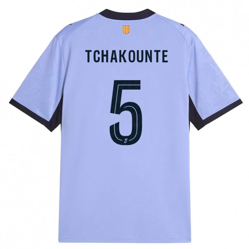 Danxen Bambino Maglia Annaëlle Tchakounté #5 Lavanda Nero Kit Gara Third 2026/27 Maglietta