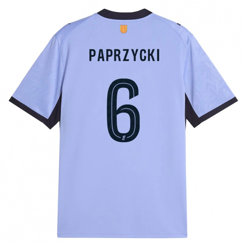Danxen Bambino Maglia Aurore Paprzycki #6 Lavanda Nero Kit Gara Third 2026/27 Maglietta