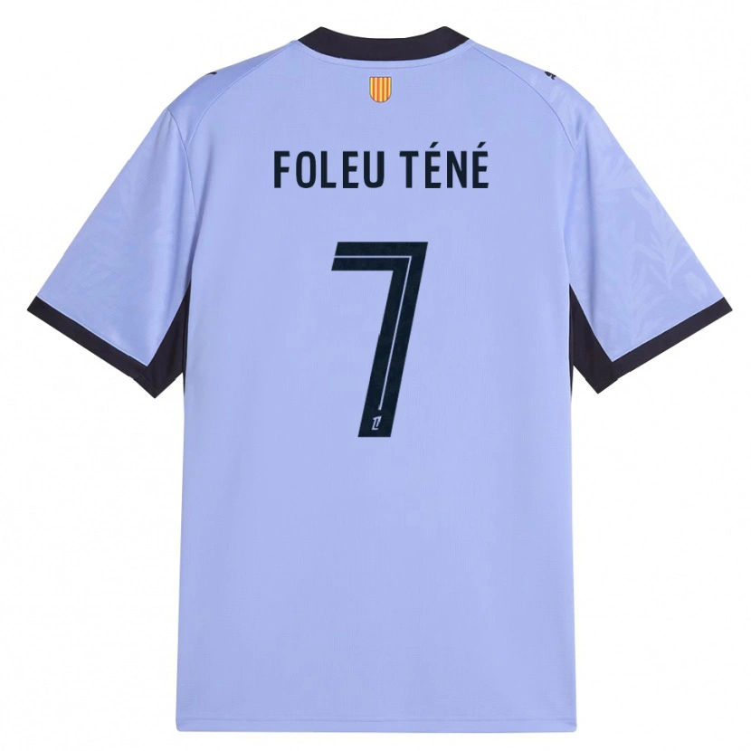 Danxen Bambino Maglia Krys Foleu Téné #7 Lavanda Nero Kit Gara Third 2026/27 Maglietta