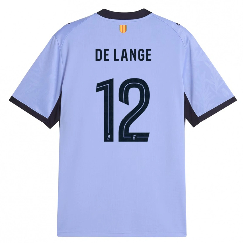 Danxen Bambino Maglia Jeffrey De Lange #12 Lavanda Nero Kit Gara Third 2026/27 Maglietta