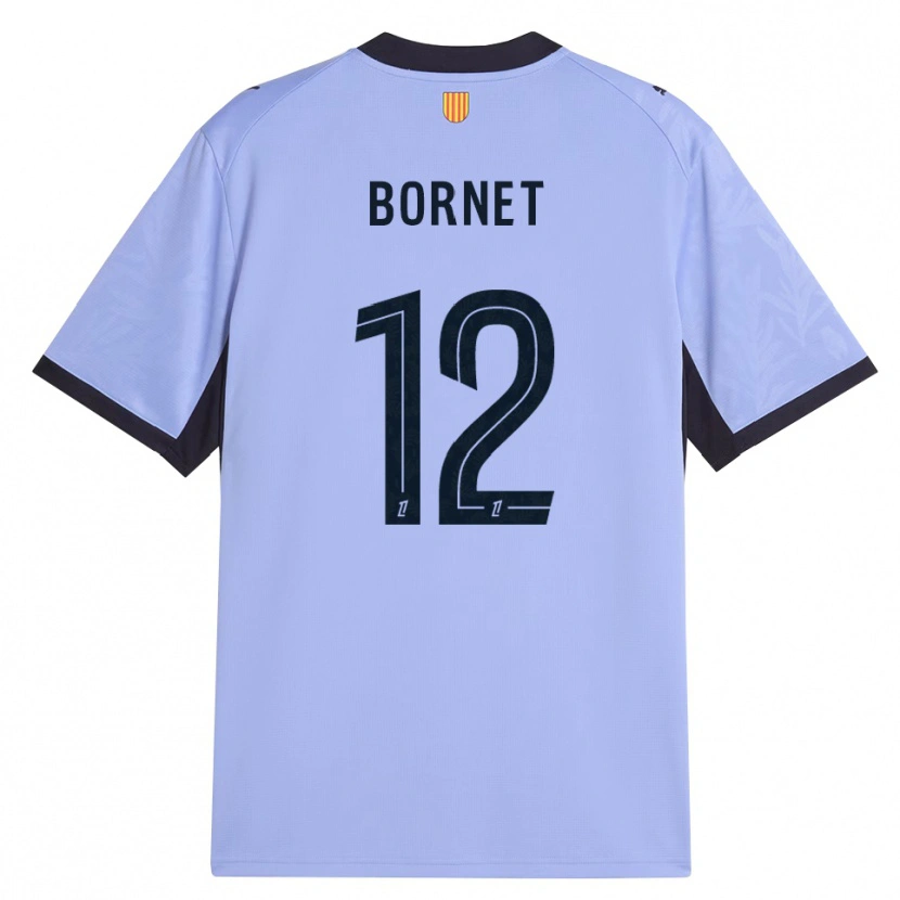Danxen Bambino Maglia Camille Bornet #12 Lavanda Nero Kit Gara Third 2026/27 Maglietta