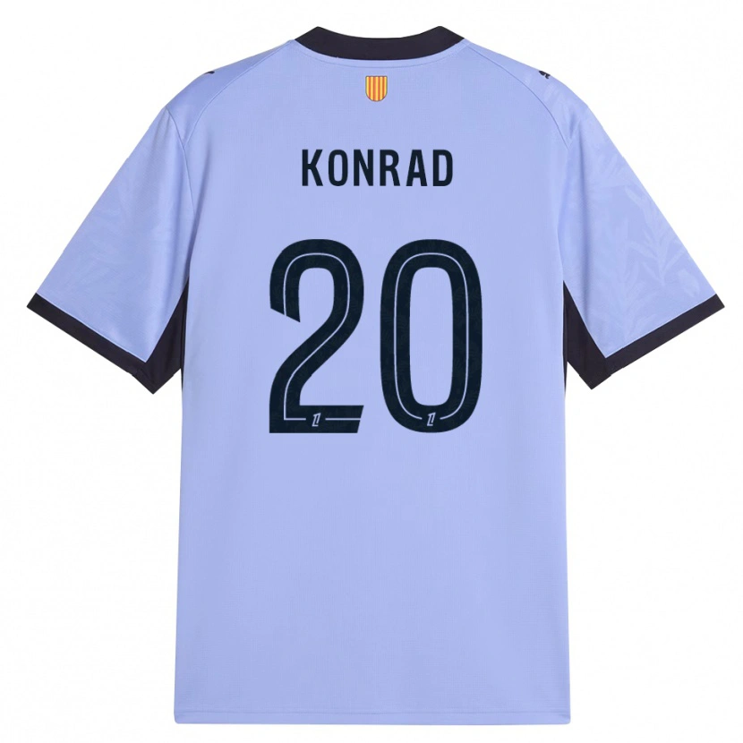 Danxen Bambino Maglia Konrad De La Fuente #20 Lavanda Nero Kit Gara Third 2026/27 Maglietta