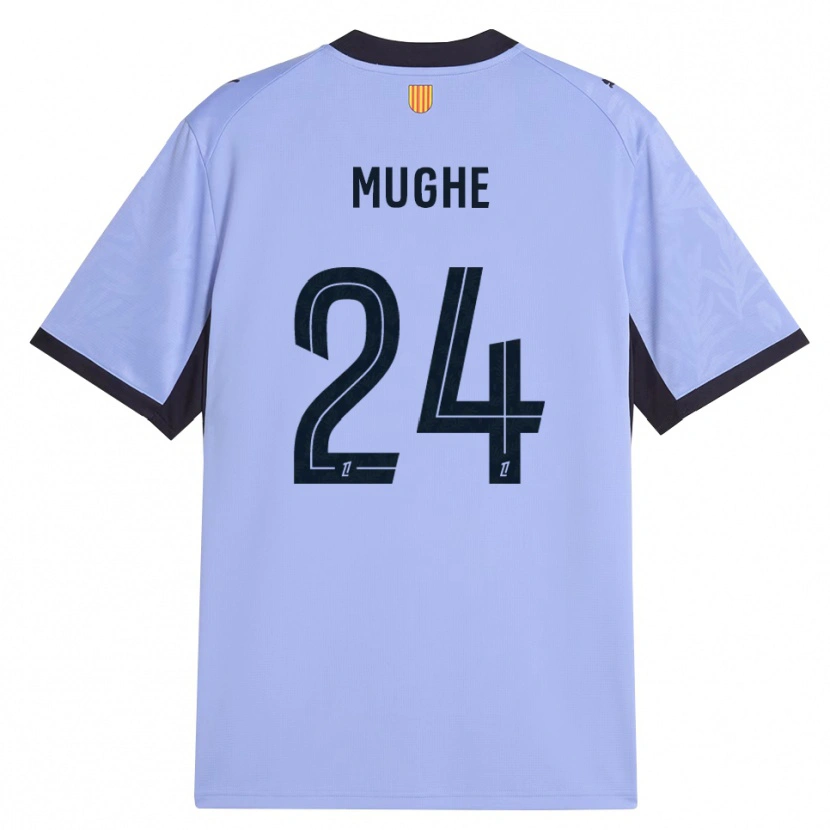 Danxen Bambino Maglia François Mughe #24 Lavanda Nero Kit Gara Third 2026/27 Maglietta