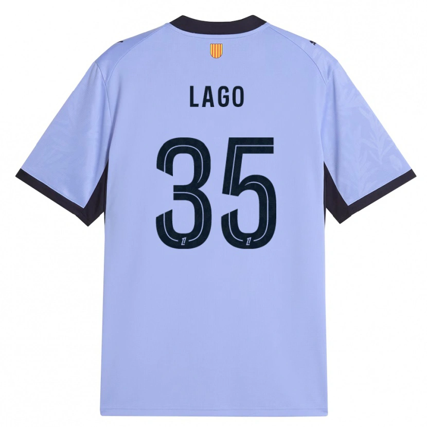 Danxen Bambino Maglia Ange Lago #35 Lavanda Nero Kit Gara Third 2026/27 Maglietta