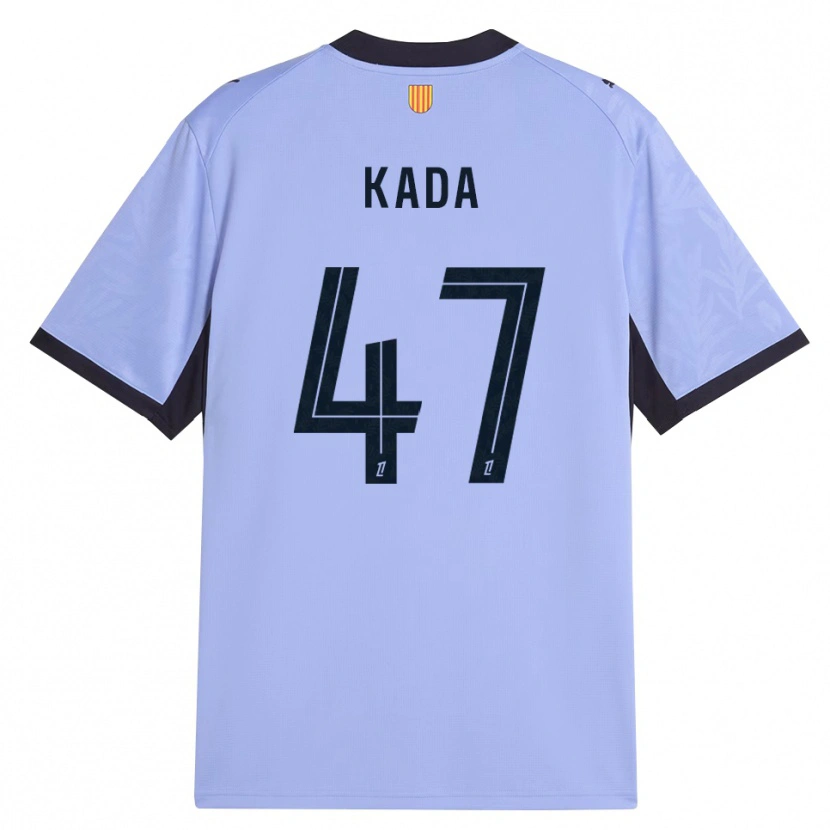Danxen Bambino Maglia Joakim Kada #47 Lavanda Nero Kit Gara Third 2026/27 Maglietta