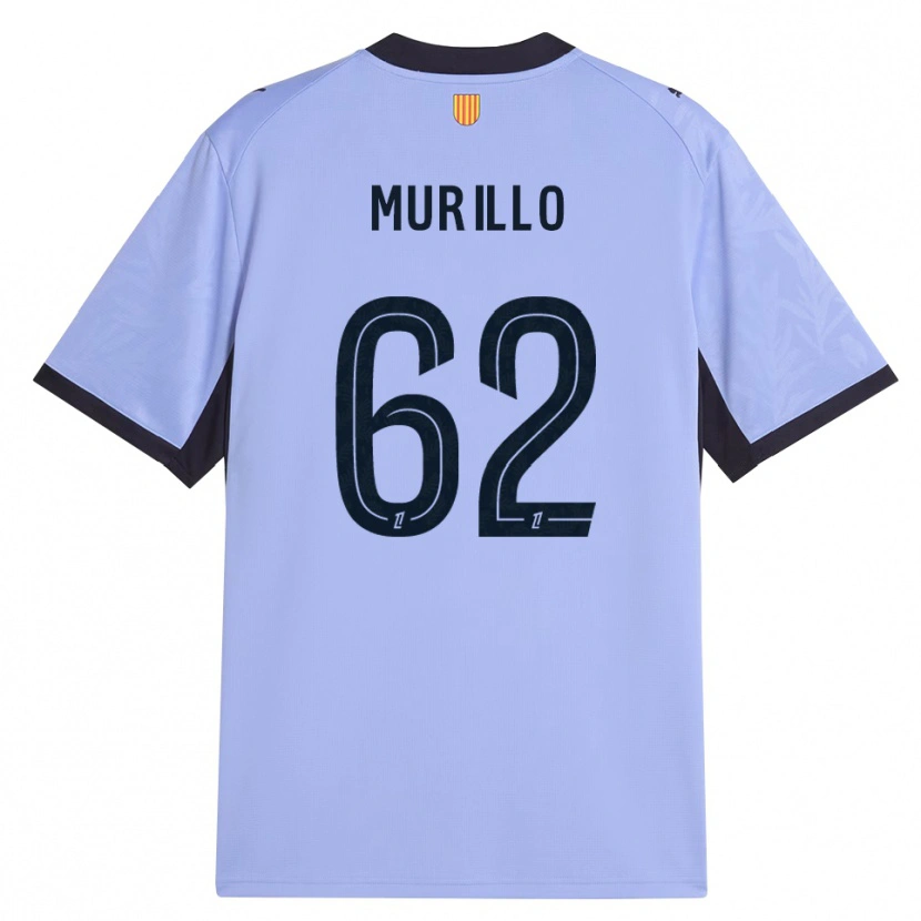 Danxen Bambino Maglia Amir Murillo #62 Lavanda Nero Kit Gara Third 2026/27 Maglietta