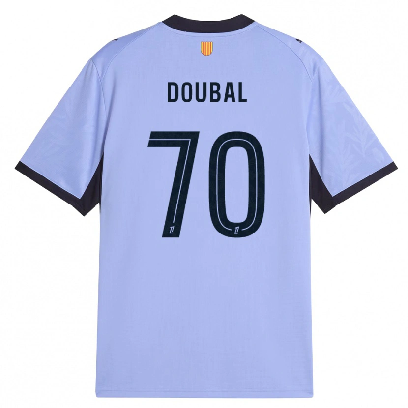 Danxen Bambino Maglia Anis Doubal #70 Lavanda Nero Kit Gara Third 2026/27 Maglietta