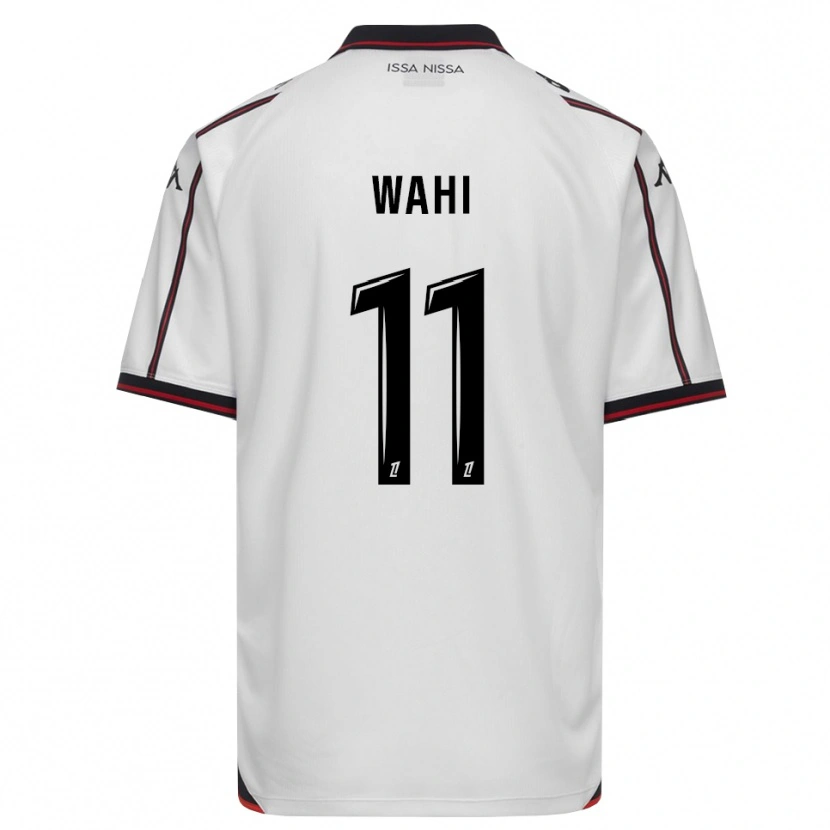 Danxen Bambino Maglia Elye Wahi #11 Nero Bianco Kit Gara Away 2026/27 Maglietta