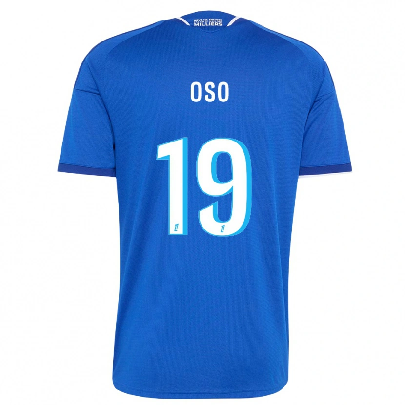 Danxen Uomo Maglia Oso #19 Blu Reale Bianco Kit Gara Home 2026/27 Maglietta