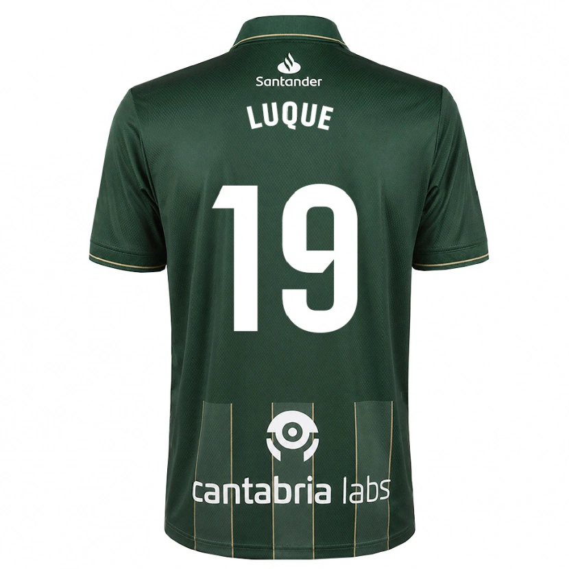 Danxen Uomo Maglia Iker Luque #19 Grigio Ardesia Scuro Bianco Kit Gara Away 2026/27 Maglietta