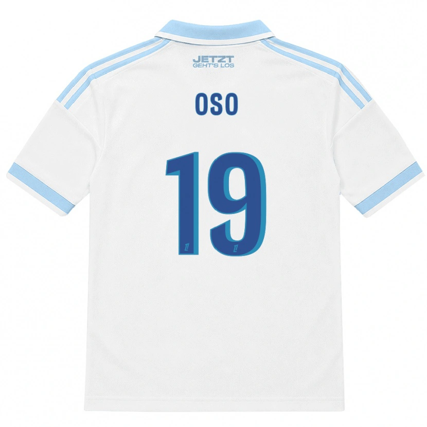 Danxen Uomo Maglia Oso #19 Azzurro Chiaro Bianco Rosso Kit Gara Away 2026/27 Maglietta
