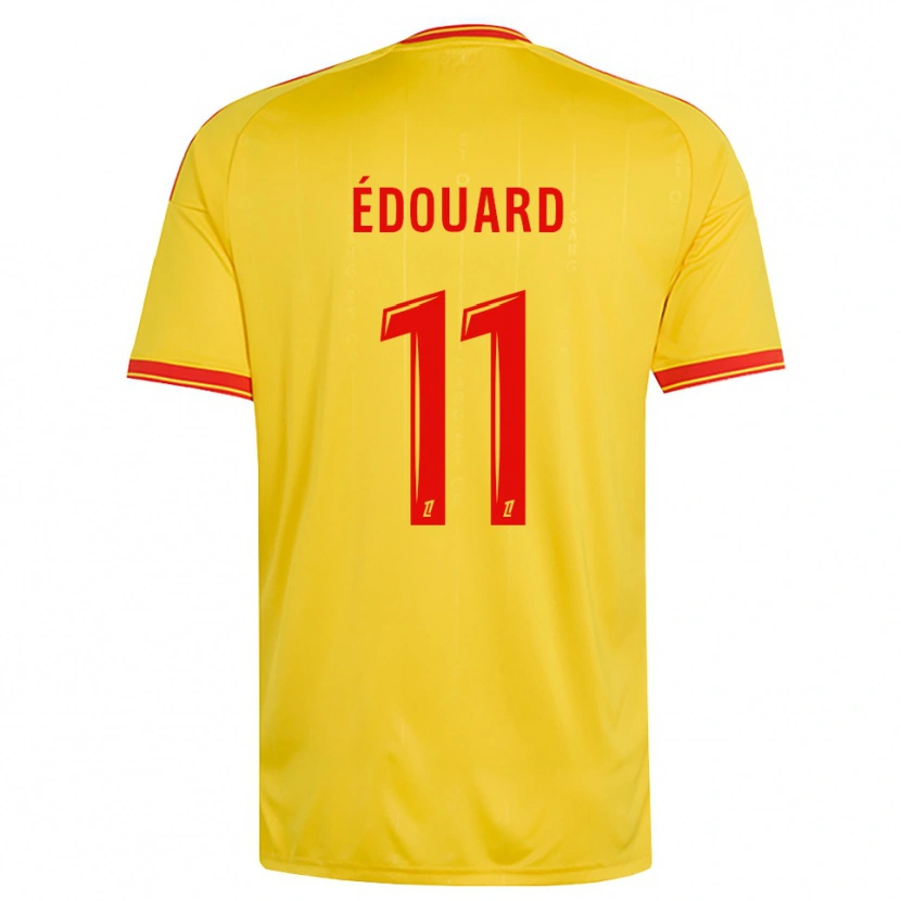 Danxen Uomo Maglia Odsonne Édouard #11 Oro Arancio Rosso Kit Gara Home 2026/27 Maglietta