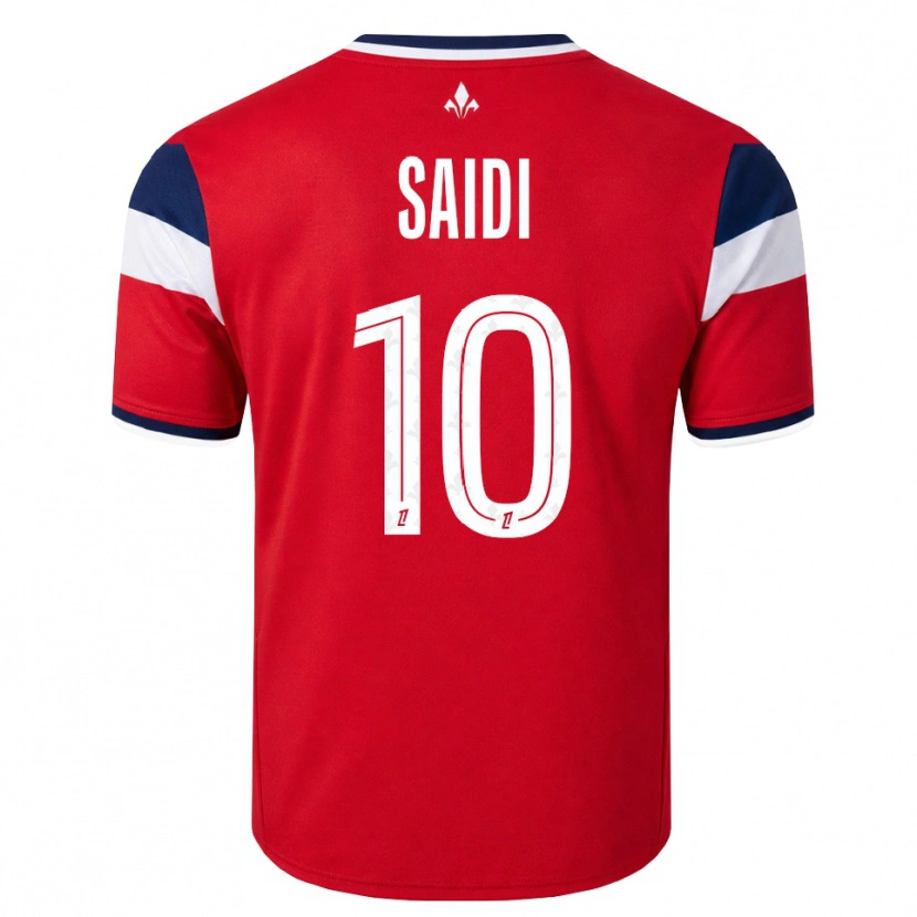 Danxen Uomo Maglia Rachel Saidi #10 Rosso Bianco Blu Reale Kit Gara Home 2026/27 Maglietta