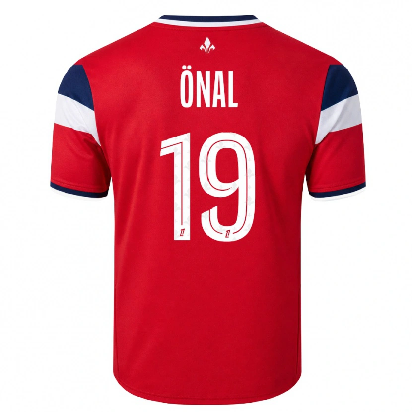 Danxen Uomo Maglia Başar Önal #19 Rosso Bianco Blu Reale Kit Gara Home 2026/27 Maglietta