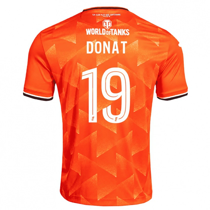 Danxen Uomo Maglia Noa Donat #19 Arancio Bianco Nero Kit Gara Home 2026/27 Maglietta