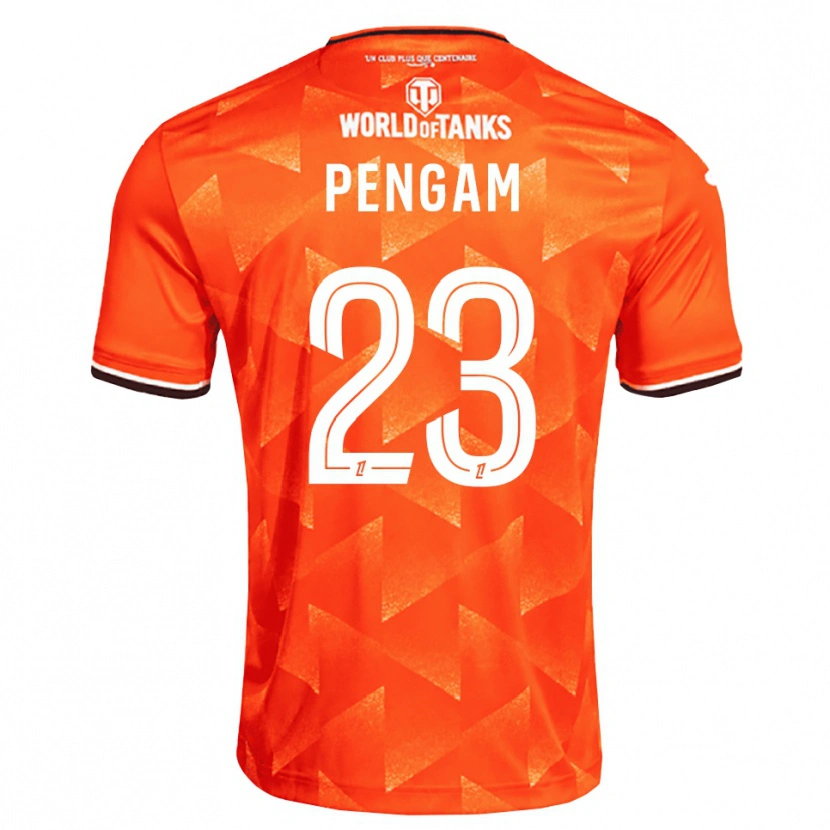 Danxen Uomo Maglia Imran Pengam #23 Arancio Bianco Nero Kit Gara Home 2026/27 Maglietta