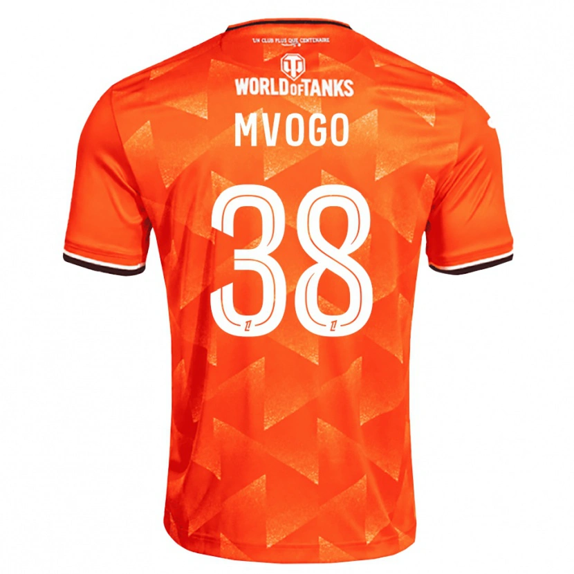 Danxen Uomo Maglia Yvon Mvogo #38 Arancio Bianco Nero Kit Gara Home 2026/27 Maglietta